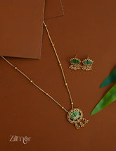 Coordinated lotus jewelry set offering great value and a put-together look